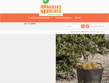 Tablet Screenshot of naranjasherminia.com